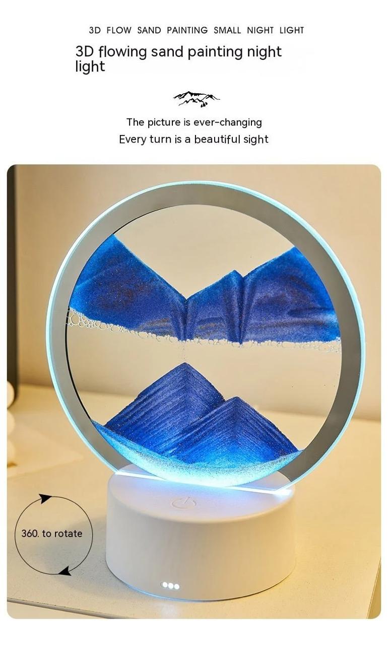 moon sand lamp