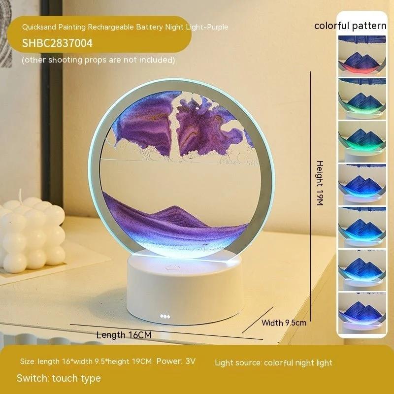 moon sand lamp