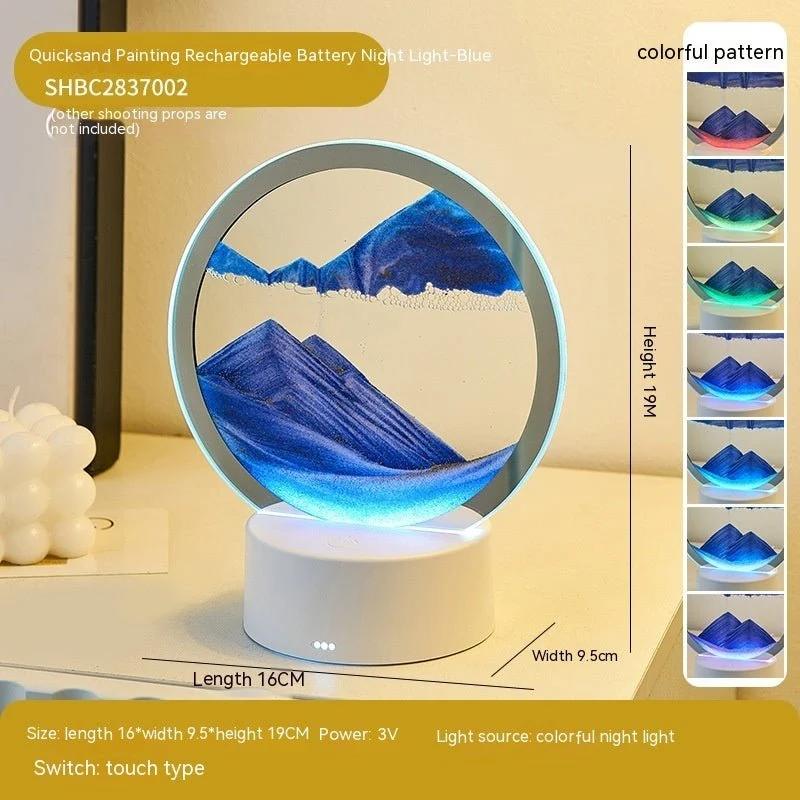 moon sand lamp