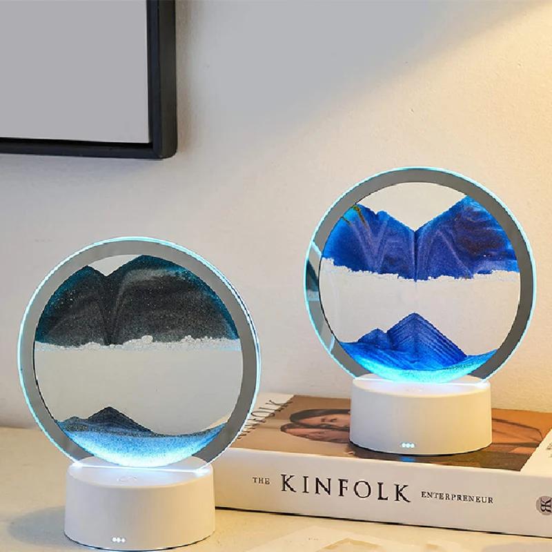 moon sand lamp
